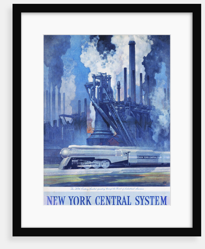 New York Central System Poster by Leslie Ragan