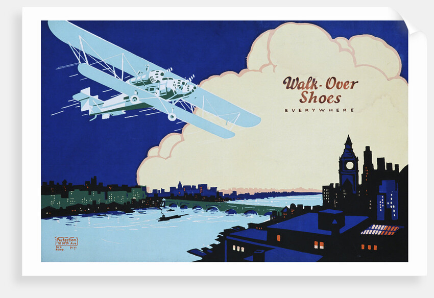 Walk-Over Shoes Everywhere Advertisement Poster by Anonymous