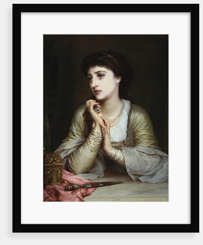 Juliet's Last Thoughts by Sir Frank Dicksee