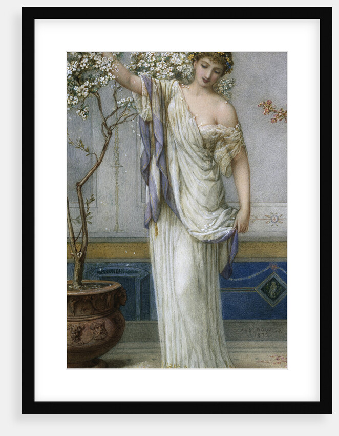 Falling Blossum by Augustus Jules Bouvier