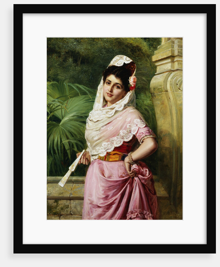 An Elegant Spanish Beauty by John Burgess