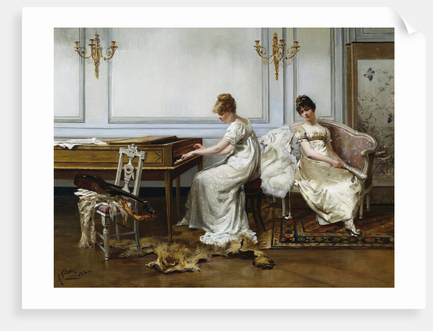 Fantasia in White by Albert Ludovici