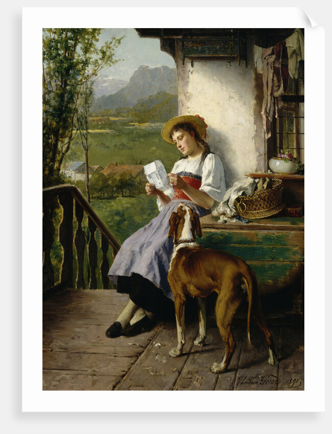 The Love Letter by Theodore Gerard