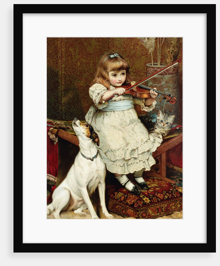 The Broken String by Charles Burton Barber