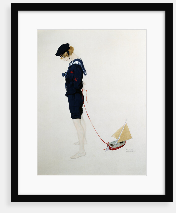 A Sailor Girl by Raphael Kirchner