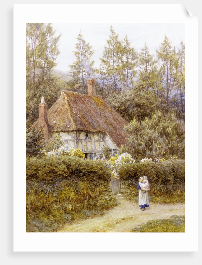 Pine Tree Cottage by Helen Allingham