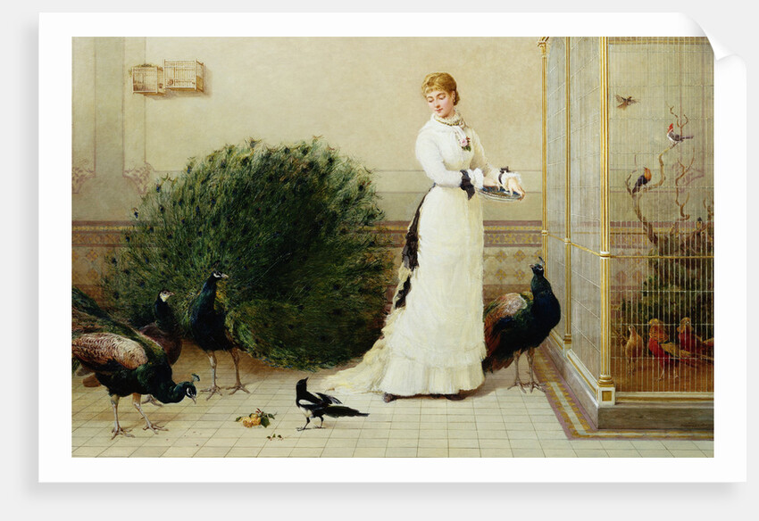 In the Conservatory Heywood Hardy by Anonymous