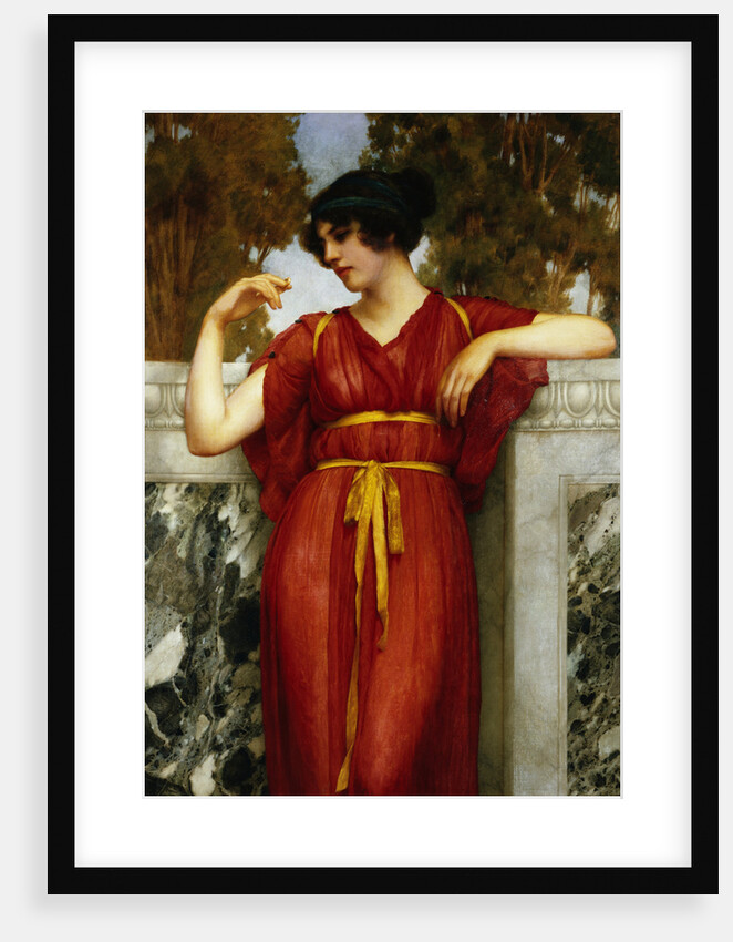 The Engagement by John William Godward