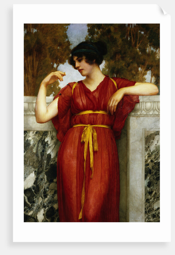 The Engagement by John William Godward