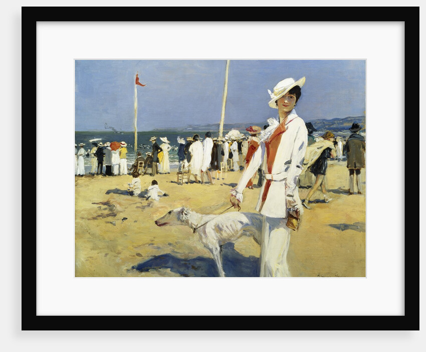 The Seaside by Francois Flameng
