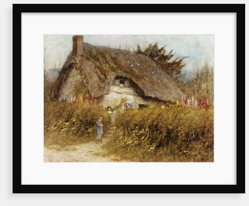 At the Cottage Gate by Helen Allingham
