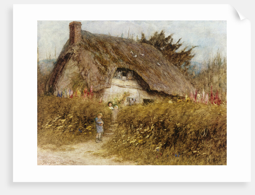 At the Cottage Gate by Helen Allingham