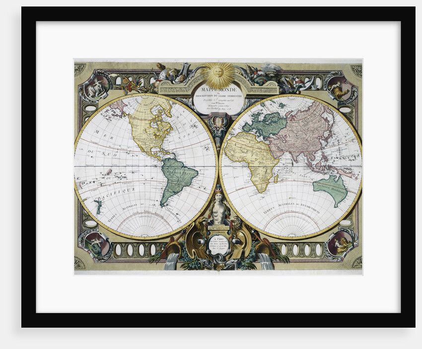 Mappe Monde by Rigobert Bonne