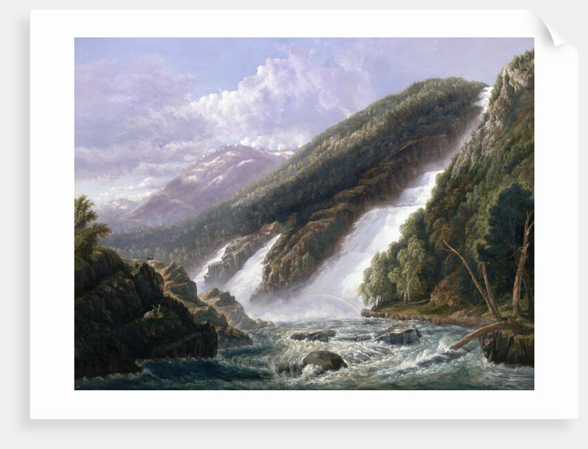 The Russell Falls, Tasmania by John Haughton Forrest