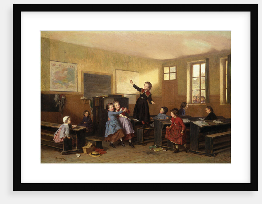 Whilst the Cat's Away by Theophile Emmanuel Duverger