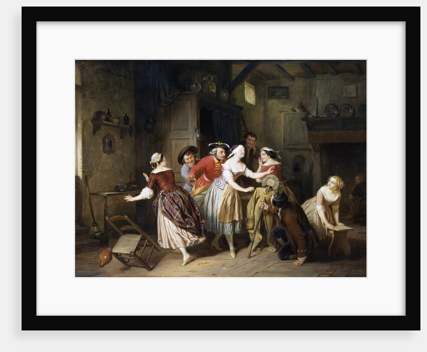 Blind Man's Bluff by Hendrik Joseph Dillens