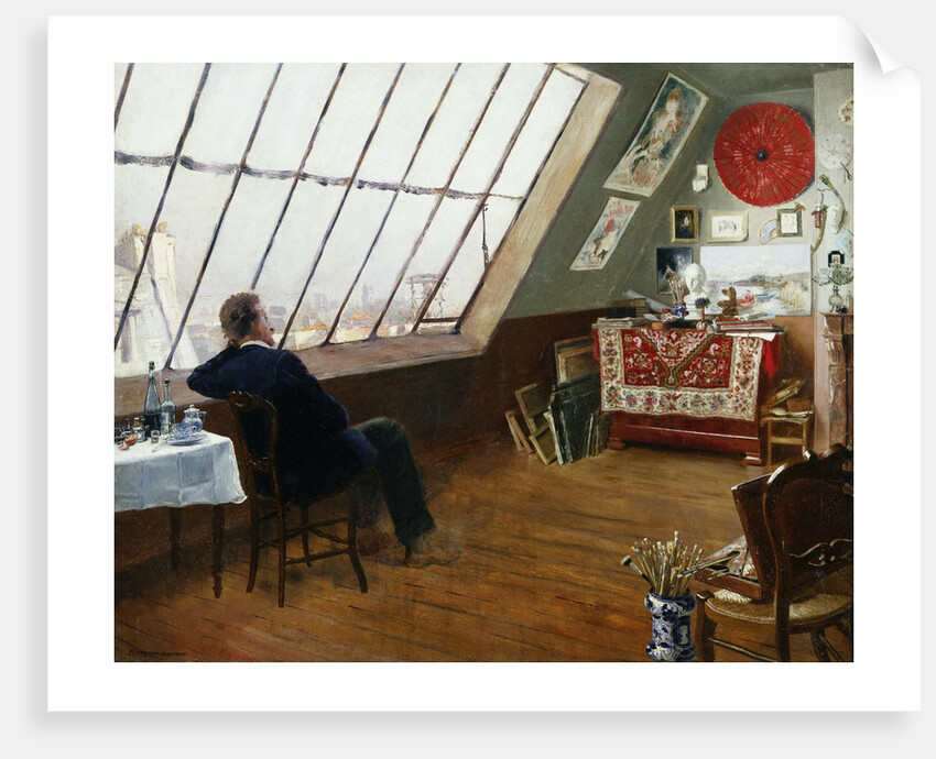 An Artist in His Studio by Pascal Adolph Jean Dagnan-Bouveret