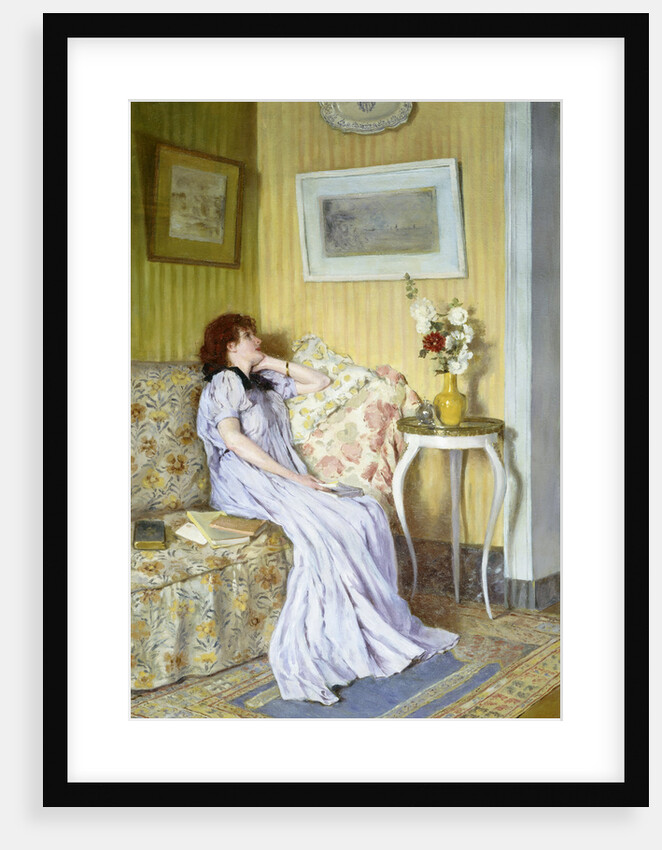 A Pensive Mood by Roger Jourdain