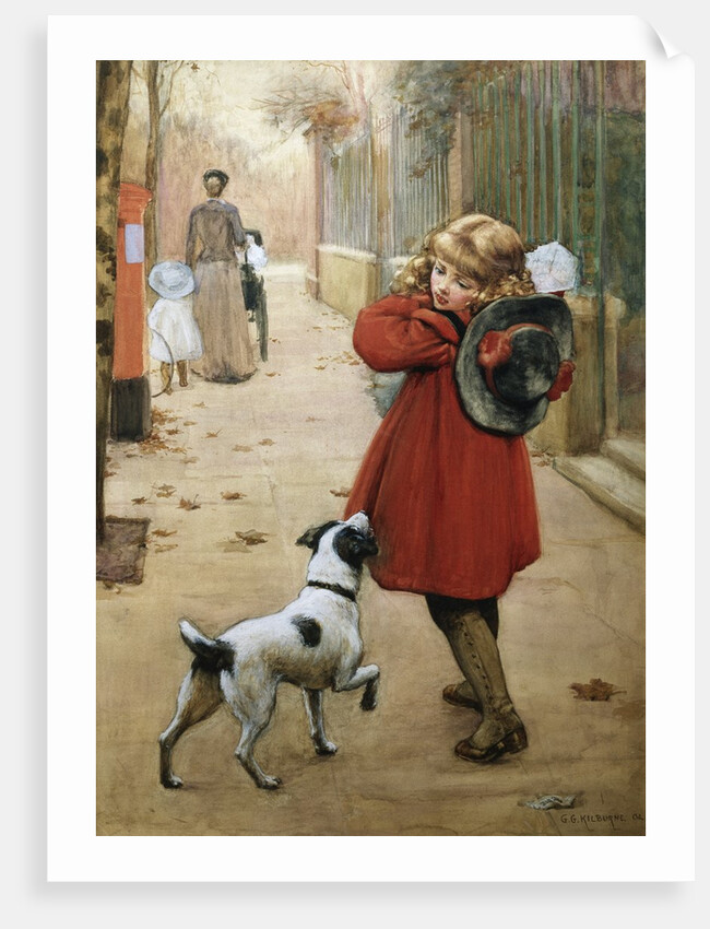 Is That for Me? by George Goodwin Kilburne