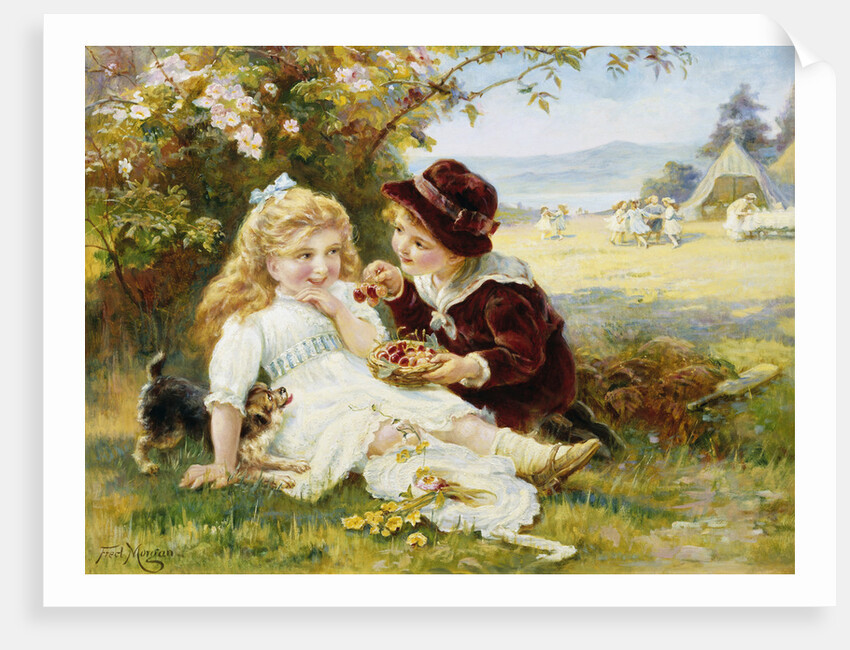 Cherry Earrings by Frederick Morgan