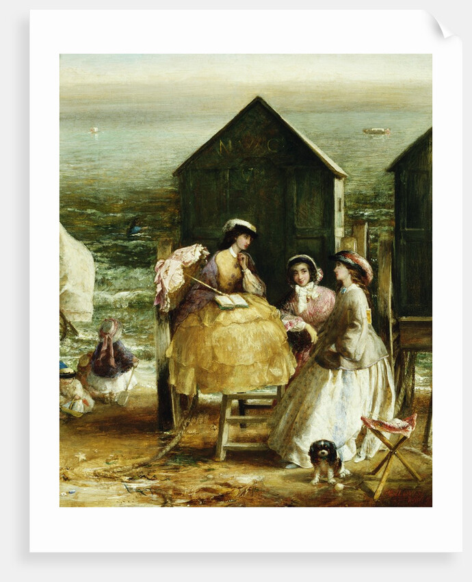 The Bathing Hut by Charles James Lewis
