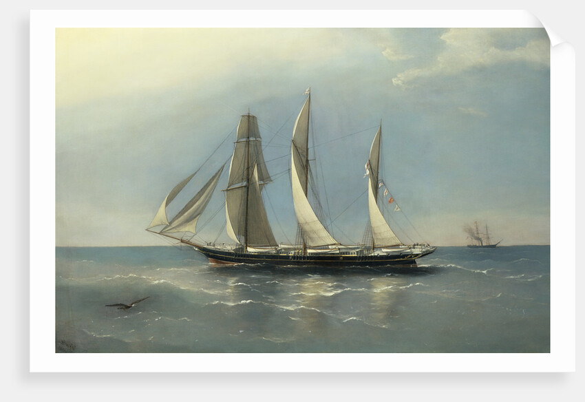 The Wanderer Refitted by Captain Richard Brydges Beechey