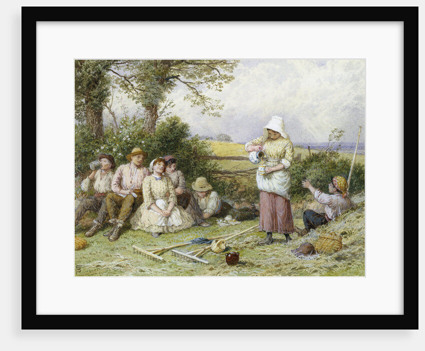 Welcome Refreshment by Myles Birket Foster