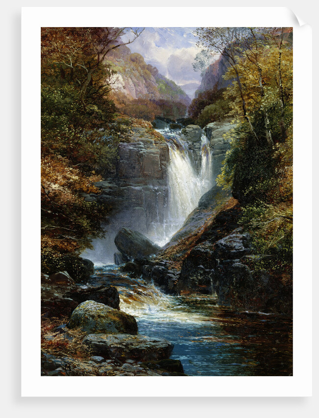 The Waterfall by Clarence Roe