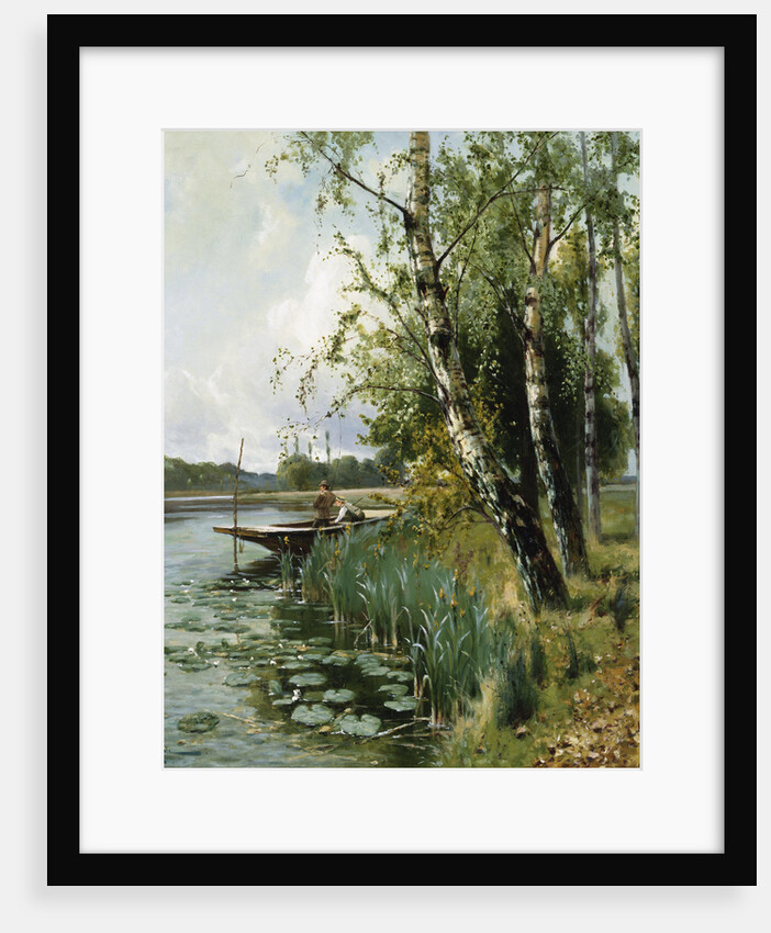 Fishing from a Punt by Arthur W. Redgate