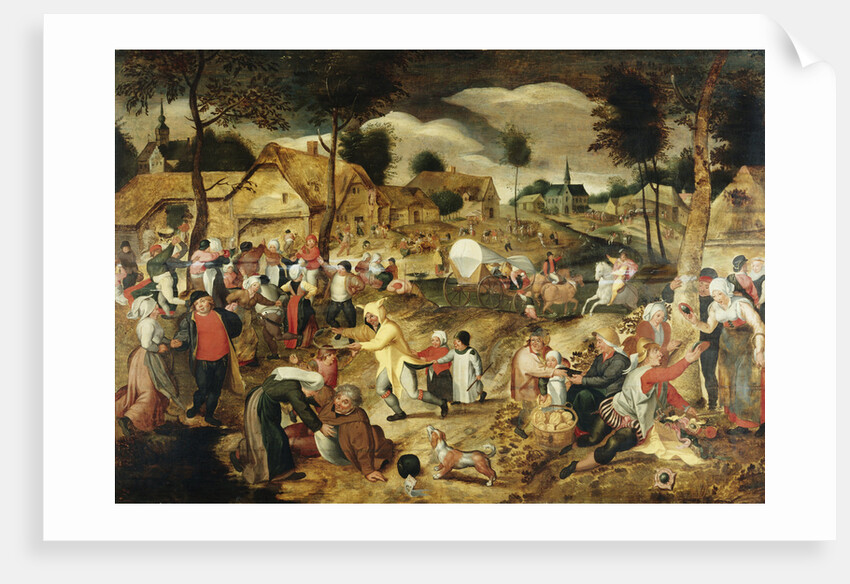 The Kermesse by Marten van Cleve I