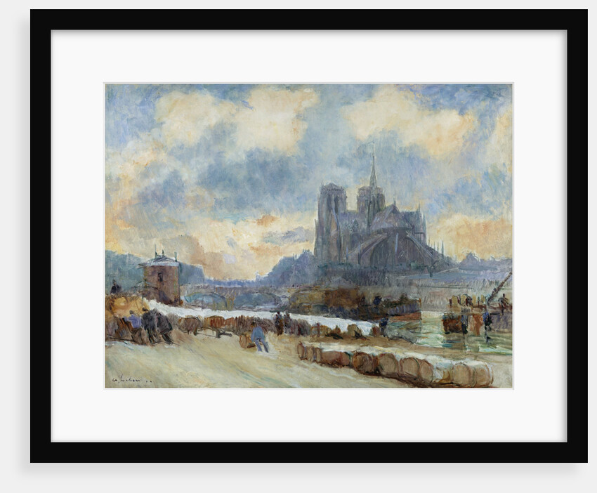 Notre Dame, Paris by Albert Lebourg