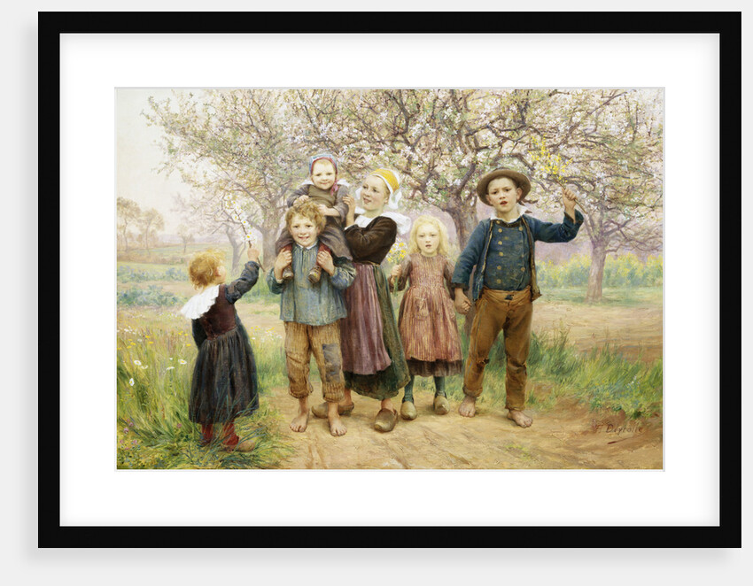 Happy Days! by Theophile-Louis Deyrolle