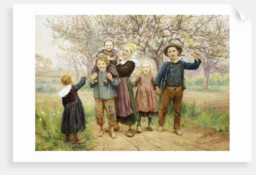 Happy Days! by Theophile-Louis Deyrolle