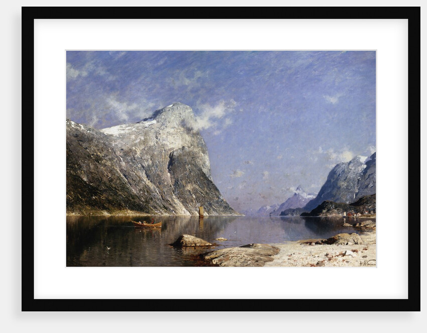 A Summer's Day on the Fjord by Adelsteen Normann