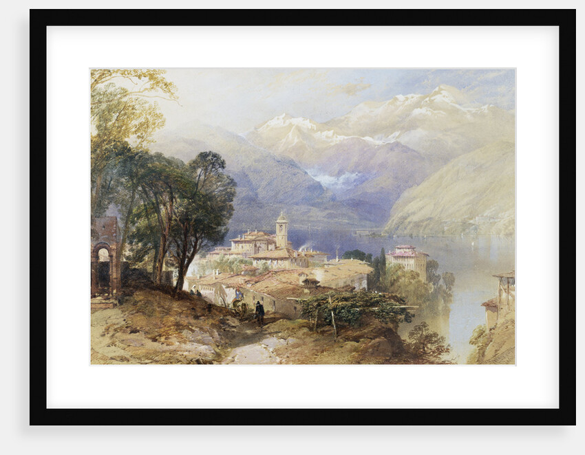 A View of Lake Como by Thomas Miles Richardson II