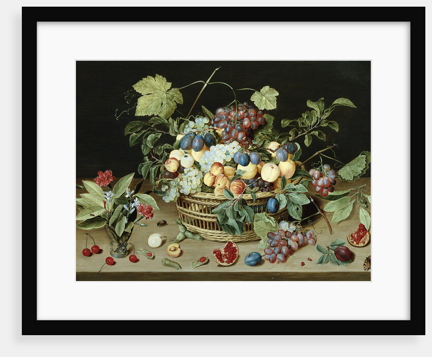 Still Life with a Basket of Fruit by Isaac Soreau
