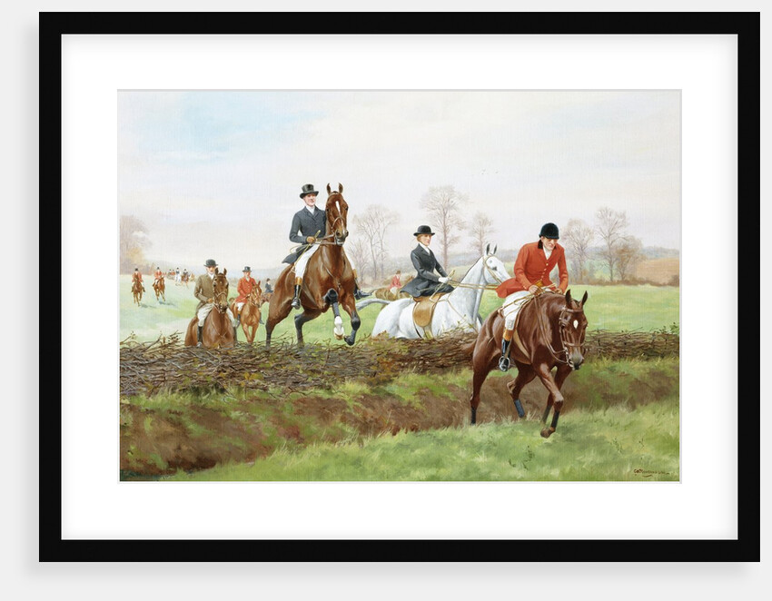 The Hunt by George Derville Rowlandson