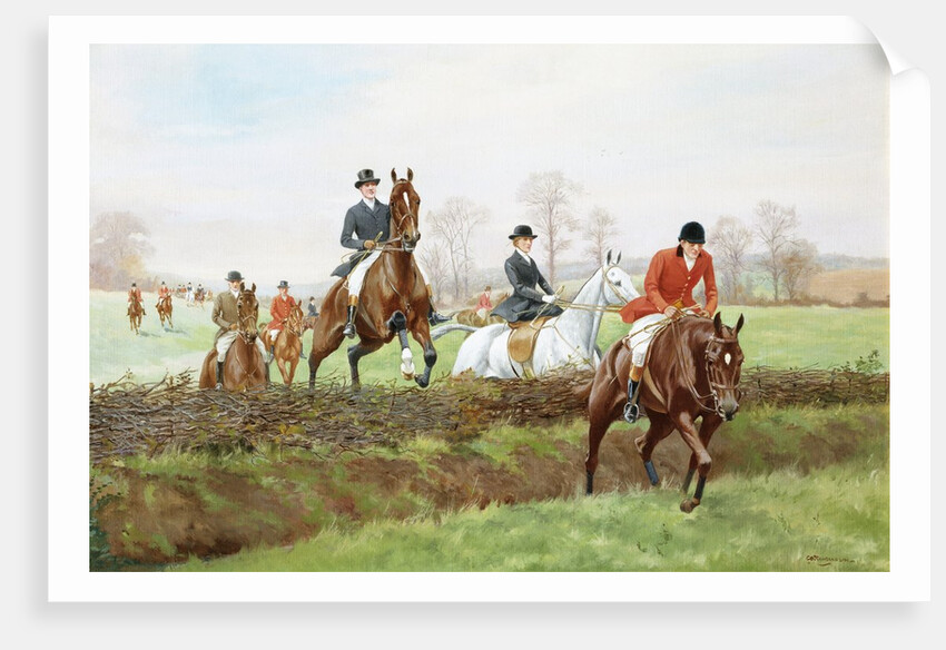 The Hunt by George Derville Rowlandson