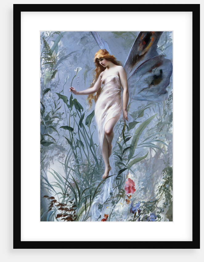 The Lily Fairy by Luis Ricardo Falero