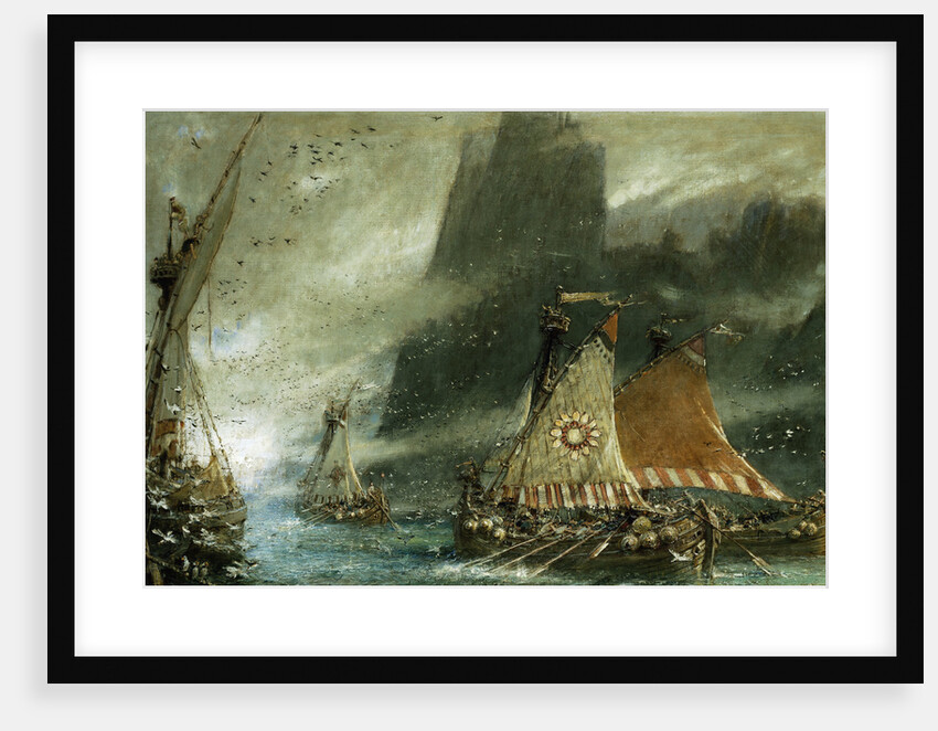 The Sea Raiders by Albert Goodwin