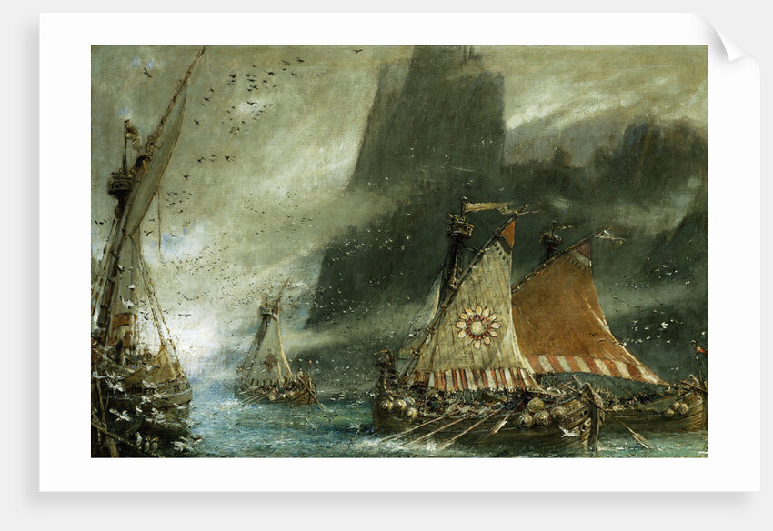 The Sea Raiders by Albert Goodwin