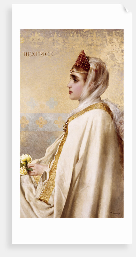 Beatrice by Vittorio Matteo Corcos
