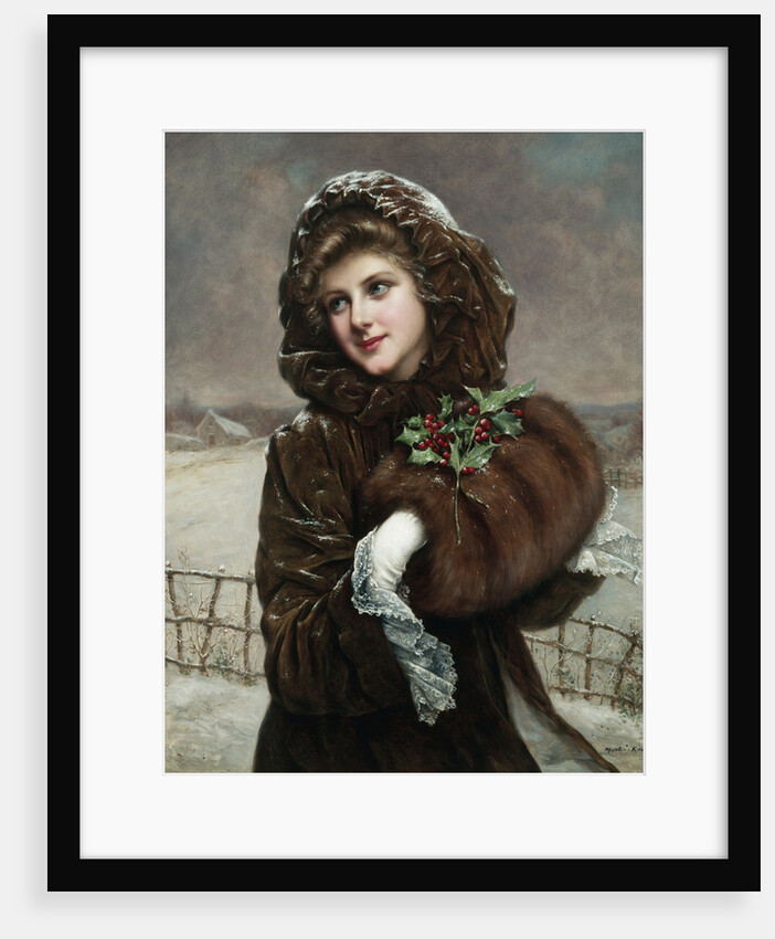 A Winter Beauty by Francois Martin-Kavel