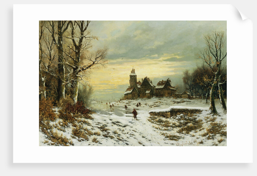The Shortening Winter's Day is Near a Close by Friedrich Joseph Nicolai Heyendahl