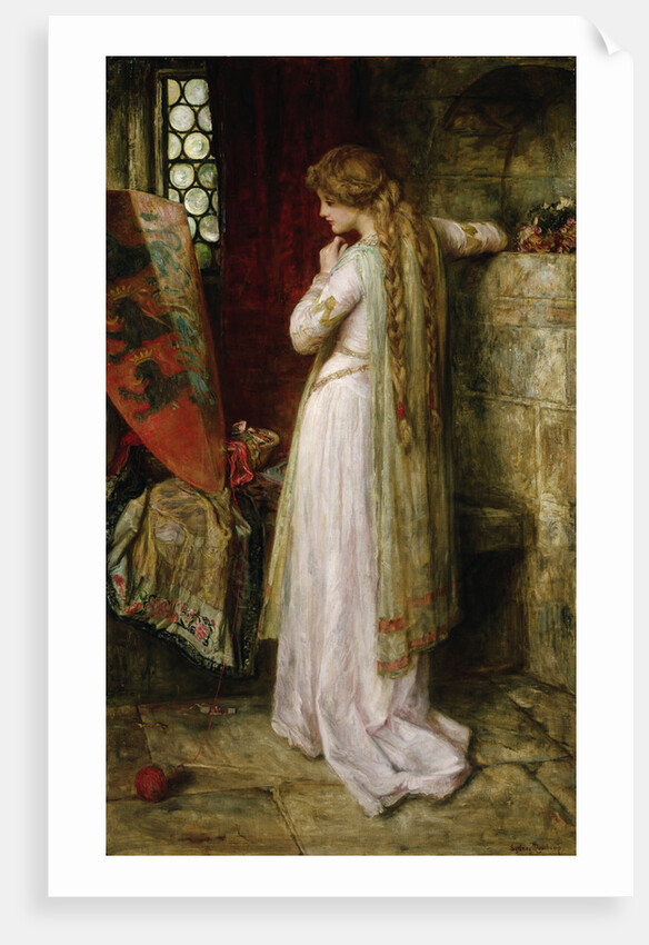 A Pensive Moment by F. Sydney Muschamp