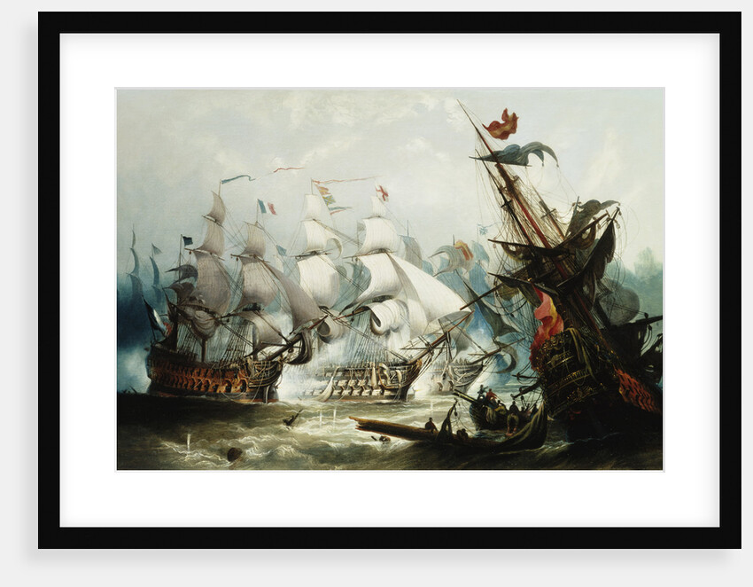 The Battle of Trafalgar by John Callow