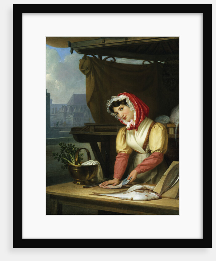 The Fish Seller by Charles Picque