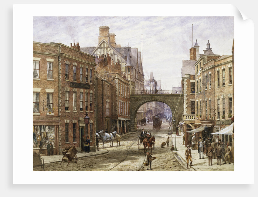 Forgate Street, Chester by Louise Rayner