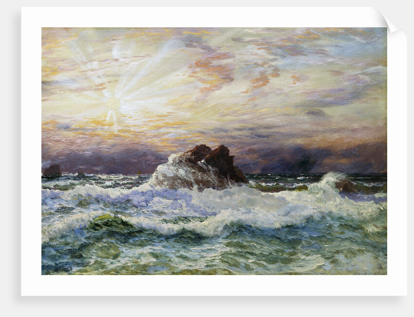 A Glorious Sunset by John Brett