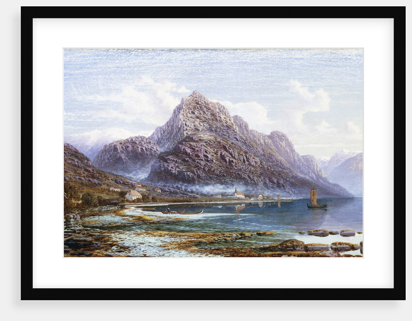 Lyfter from Dosen on the Lyfter Fjord, Norway by Charles Pettitt
